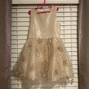 Gold Glitter Dress
